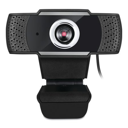 ADESSO CyberTrack H4 1080P HD USB Manual Focus Webcam with Microphone, Black CYBERTRACKH4